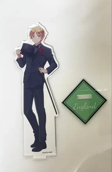 헤타리아 영국 아크릴 스탠드 블랙 포멀