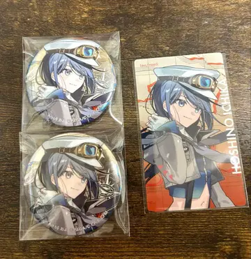 호시노 이치카 세카라이 메탈릭 캔뱃지 에피카