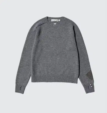 아냐 힌드마치 캐시미어 그레이 니트 L