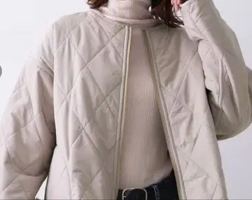 택 포함 INNOWAVE 리버서블 퍼 블루종