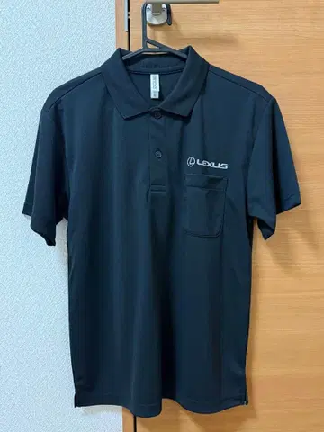 렉서스 블랙 피케 셔츠