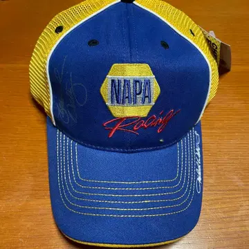 나스카 레이싱 캡 NAPA 마이클 월트립 사인입