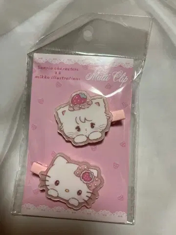 mikko 산리오 sanrio 멀티 클립 세트 무스 키티