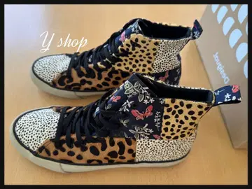 Desigual 패치워크 하이컷 스니커즈