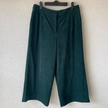 레리안 Leilian PLUS HOUSE +13호 와이드 크롭 팬츠