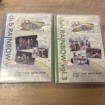 club RAINBOW vol.2 3 dvd 레인보우 컬러 데이즈
