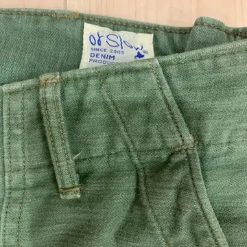 orSlow 오어슬로우 베이커 팬츠 퍼티그 팬츠 M 그린