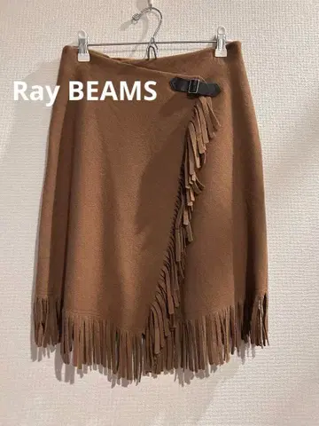 레이빔즈 프린지 스커트