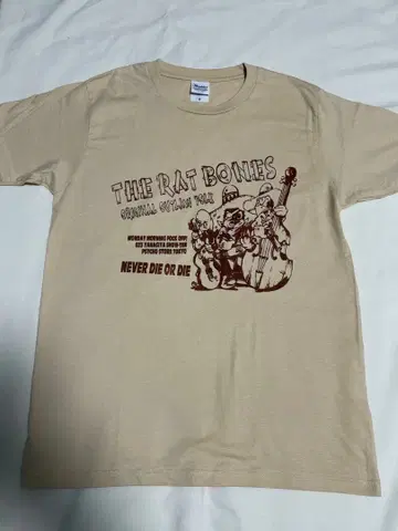 [ 새상품 ] 야나기야 무츠토 랫츠본즈 T셔츠 S사이즈 2