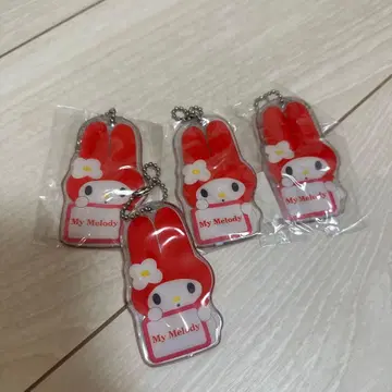 1997년제 레트로 마이멜로디 빨간 마이멜로 빨간 망토 마스코트 키링