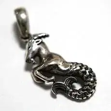 은 목걸이 펜던트 실버 925 염소자리 12별자리 신화 올림포스