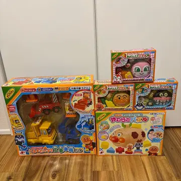 호빵맨 완구 5종 세트