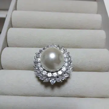 인공 펄 고져스 반지 12호