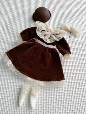 새상품급 리카짱 타카라 시대 의류 쇼와 레트로