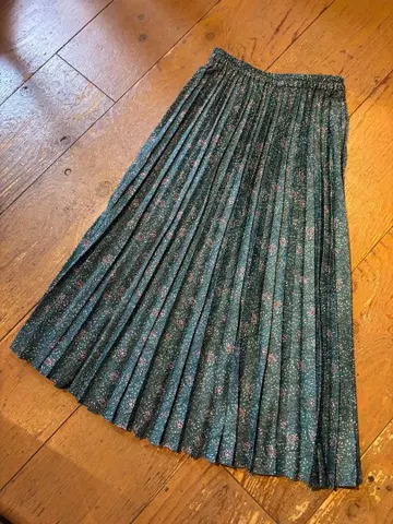 URBAN RESEARCH 어반 리서치 플라워 플리츠 스커트