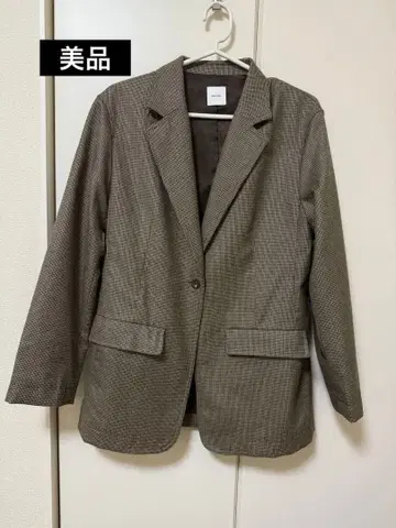 Spick & Span 테일러드 자켓 브라운 계열