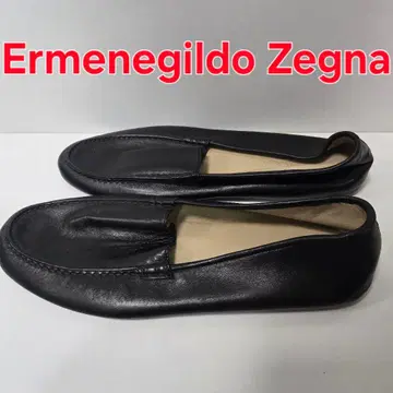 Ermenegildo Zegna 블랙 슬립온 8 EU