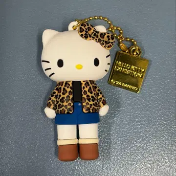 헬로키티전 시크릿 마스코트 참 A 레오파드 무늬