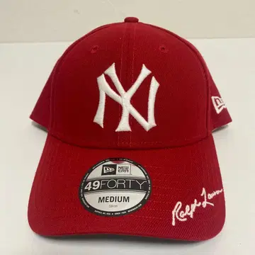 랄프 로렌 양키스 캡 레드 M 사이즈