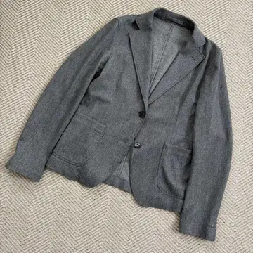 그레이 테일러드 자켓