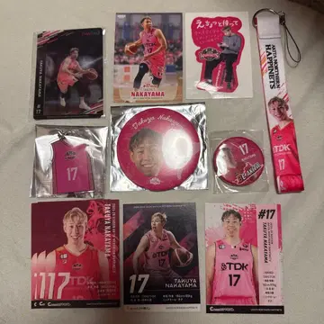 나카야마 타쿠야 선수 굿즈 세트 17