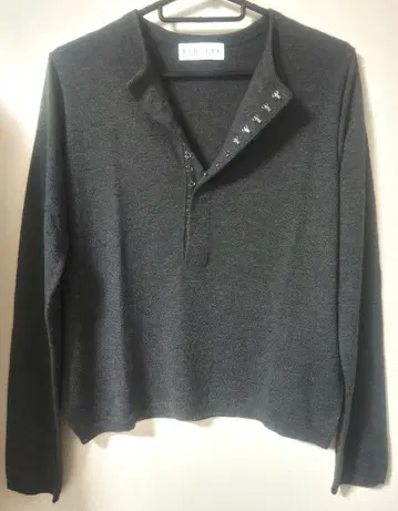 림아크 Hook design 실크 블렌드 니트