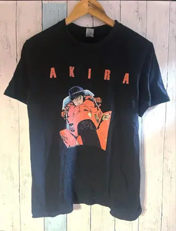 AKIRA 부트렉 T셔츠 S 블랙! 아키라 구제 의류