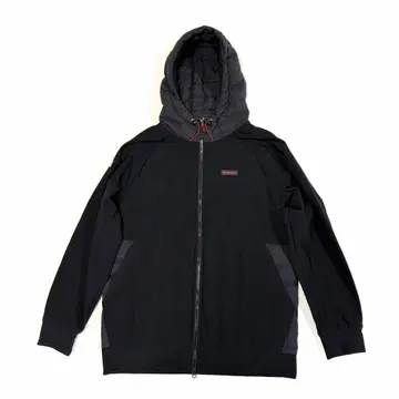 브리핑 다운 자켓 아우터 후드 골프 블랙 XL