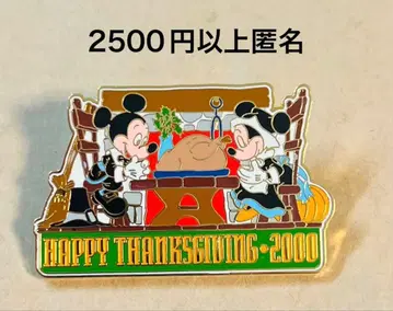 3275 옛날 해외 디즈니 월드 핀 해피 땡스 기빙 미키 미니 00