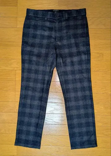 바나나 리퍼블릭 가을/겨울 남성용 체크 무늬 팬츠