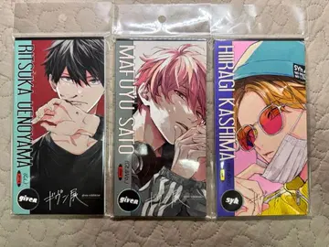 기븐전 CD풍 아크릴 스탠드 우에노야마 리츠카 사토 마후유 카시마 슈