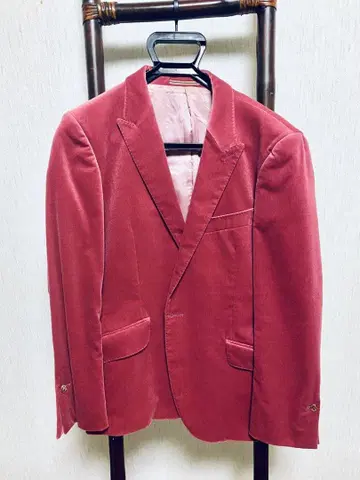 Paul Smith 핑크 테일러드 자켓 벨로아