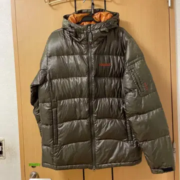 고품질 Marmot 825 필 다운 자켓 올리브 그린