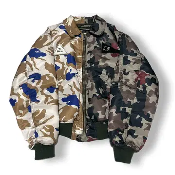 [ 명작 ] Gosha Rubchinskiy 크레이지 카모 봄버 자켓