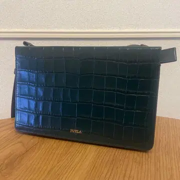 FURLA 다크 그린 숄더백