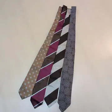 링 재킷 한큐 MENS관 오리지널 넥타이 4개 세트