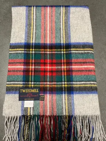 [슬로브 이에나] TWEEDMILL 타탄 체크 대형 스톨