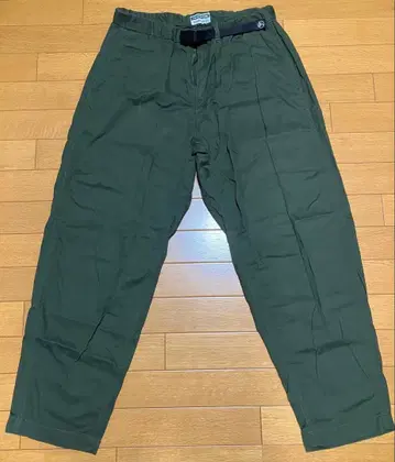 FREAK'S STORE 와이드 실루엣 클라이밍 팬츠 올리브 M