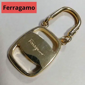 Ferragamo 페라가모 남녀 공용 키링 골드 컬러