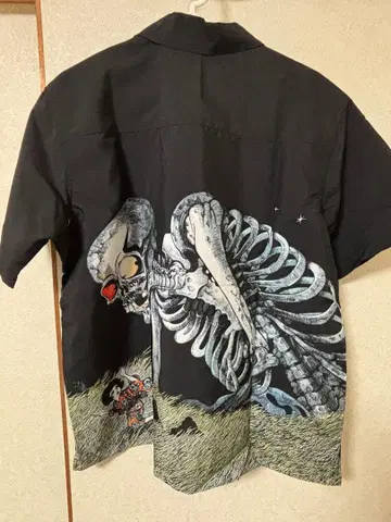 그라니프 미즈키 시게루 가샤도쿠로 빅 실루엣 반팔 셔츠 새상품 S