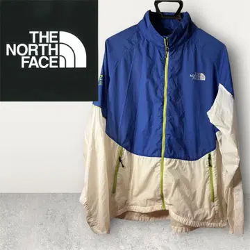 THE NORTH FACE 나일론 자켓 파랑/화이트