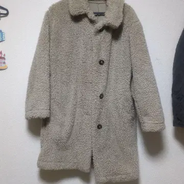 UNIQLO 플리스 롱 코트 M 사이즈