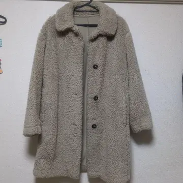 UNIQLO 플리스 롱 코트 M 사이즈
