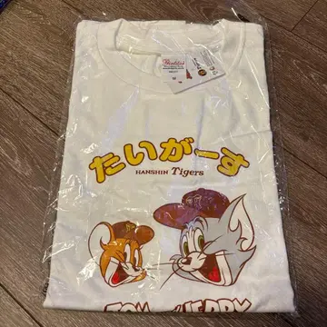 톰과 제리 한신 타이거즈 T셔츠 M