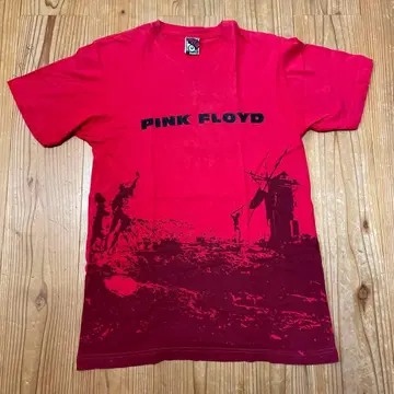 Pink Floyd 티셔츠 S 빨간색