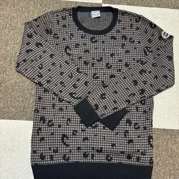 PUMA 레오파드 무늬 스웨터 XL