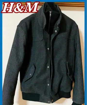 H&M 그레이 캐주얼 자켓