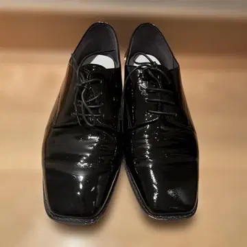 OURHOME 레이스업 슈즈 블랙 23.5