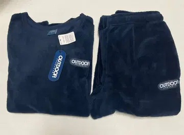 OUTDOOR 네이비 룸웨어 파자마 M 사이즈 남성용