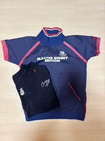 MASTER BUNNY 바람막이 & 긴팔 가을/겨울 스웨터 2종 세트